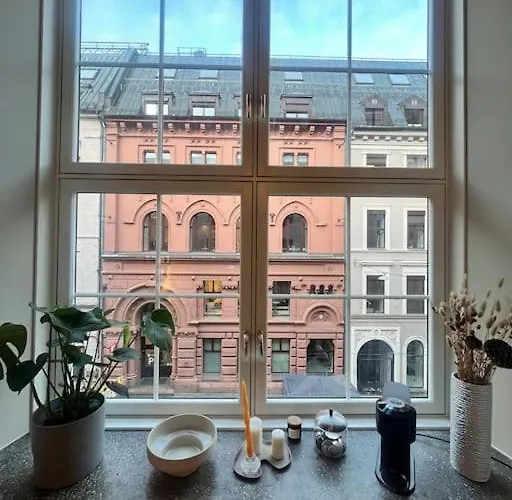 Koselig I Sentrum Av Med Byutsikt! Lägenhet *